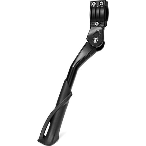 Cavalletto laterale unisex per bicicletta – Robusta lega di alluminio, antiscivolo, regolabile in altezza, per mountain bike e bici da strada da 24–29 pollici, nero 01 (1/5)