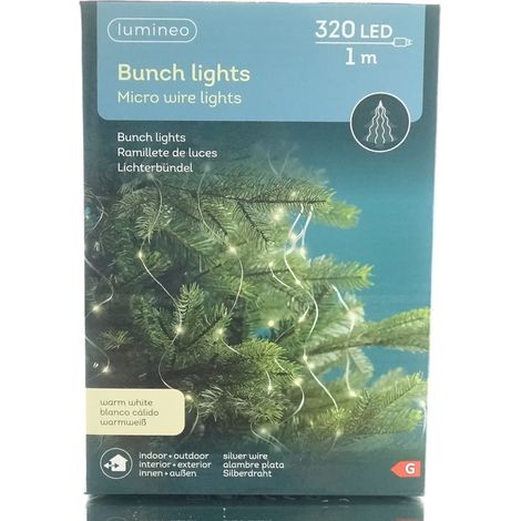 Kaemingk LED micro Light Bündel Außen 320 LED warmweiß Lichterketten (1/3)