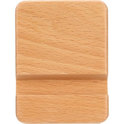 Handyständer aus Holz, universelle Smartphone-Halterung, tragbarer Tischständer (1/5)