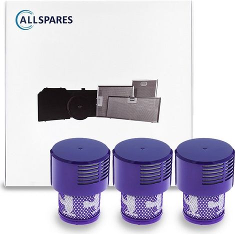 Filtro HEPA AllSpares (3 uds.) 969082-01 apto para aspiradoras Dyson V10 (1/5)