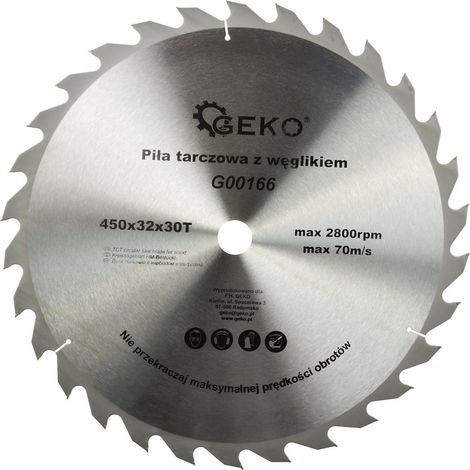 Hoja de sierra para madera 450x32x30T(5)