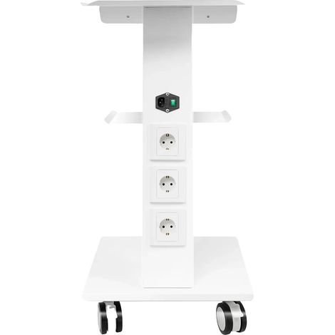 Salonwagen, Tragfähigkeit 100 kg, Abmessungen 413677 cm, 3 Etagen, Netzbetrieb, 3 Steckdosen (1/5)