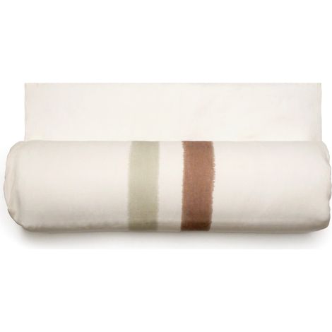 Housse d'édredon en lin lavé doublé coton lavé ARIA 80x200 cm (1/5)