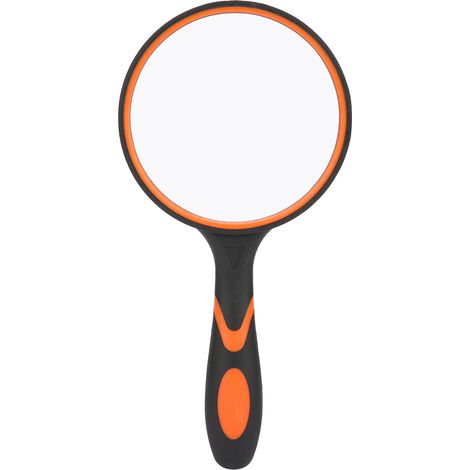 65mm Reading Assist Tool Magnification 8X Handle Magnifier For Newspaper Book Reader