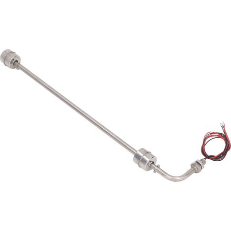 Détecteur de niveau liquide à flotteur en acier inoxydable 304/316L, commutateur à 2 points latéral AC DC 0-110V 10W 100MΩ (1/5)