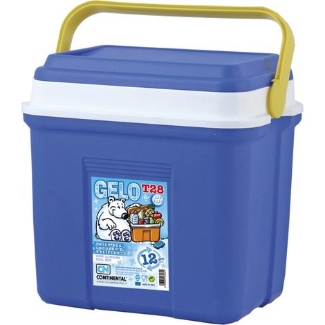 frigo portatile "gelo" blu 28 lt