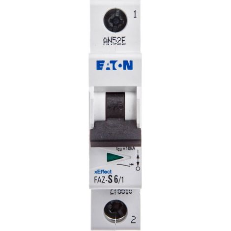 Disjoncteur 1P S 6A 15kA AC FAZ S6/1 278610
