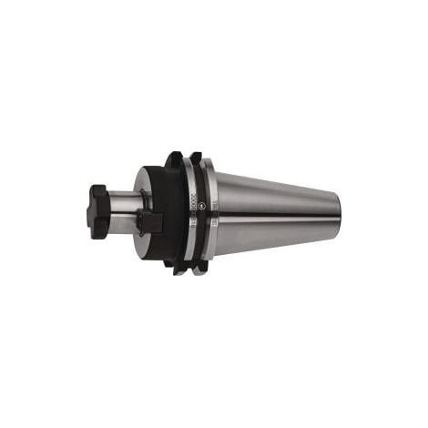 Quernutaufsteckfräsdorn DIN 69871AD/B Spann-D.22mm SK40 A.-L.35mm TECWERK (1/3)