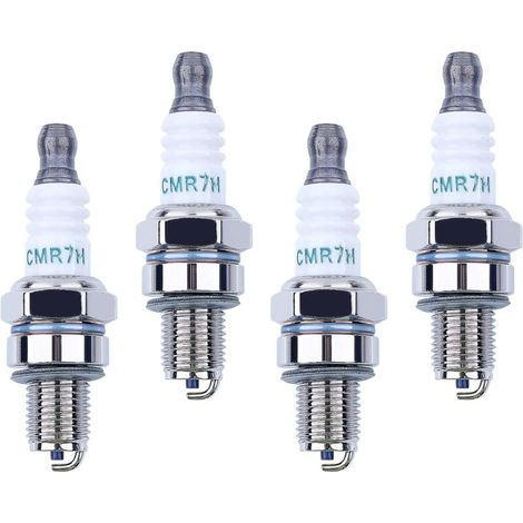 4 x CMR7H Spark Plugs for Shindaiwa 3699-91867 Red Max 369991867,506615101,54426090, for Husqvarna 581362301 for Stihl Redmax Blowers Brushcutters Trimmers Chainsaws (1/5)