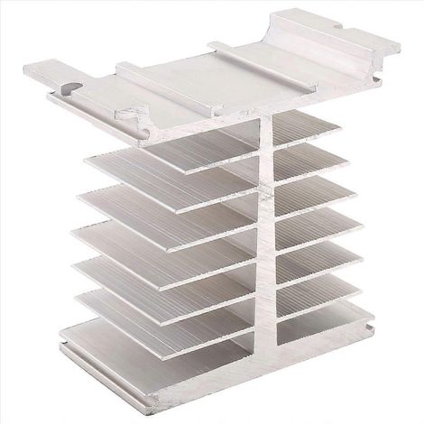 Einphasiges 10A-120A Halbleiterrelais (SSR) DA AA DD mit Aluminiumrippen (1/5)