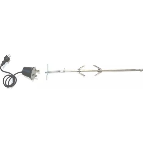 girarrosto elettrico per barbecue palazzetti 76 cm