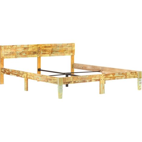 Maison Exclusive - Giroletto in Legno Massello di Recupero 180x200 cm (1/5)