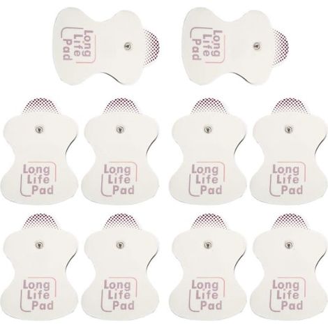 Lot de 10 électrodes pour coussin de massage longue durée Omron (10 pièces)-AquaForge