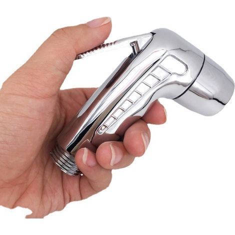 Ducha de mano tipo bidé ABS, cabezal de ducha lateral para grifo de cocina, cromado (1/5)