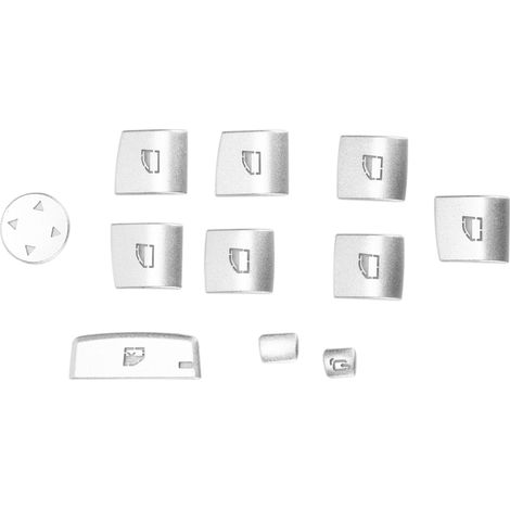 Lot de 11 autocollants de remplacement pour boutons de levage en verre, accoudoirs de porte, pour BMW Série 3 et 4 F30 et F32 (2013-2019) (1/5)