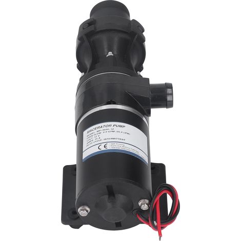 Abwasserpumpe, Wohnmobil-Abwasserpumpe, selbstansaugend, geräuscharm für Boote, Wohnmobiltoiletten, Landwirtschaft, 12 V DC (1/5)