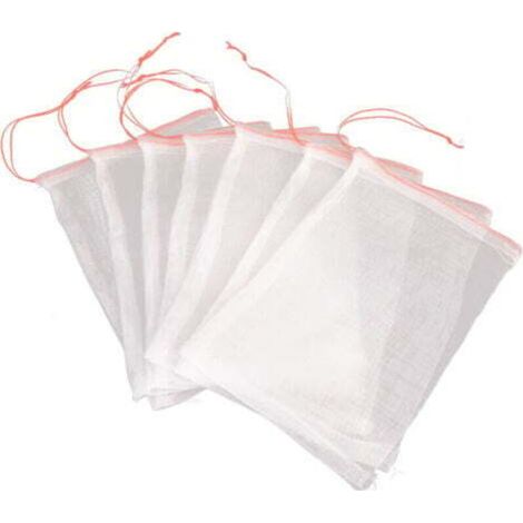 Pack of 20 Nylon Fruit Protection Bags 35x25cm Grape Protection Bags Protective Net for Vegetable Garden