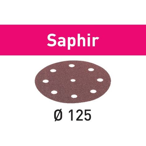 493125 Festool Abrasivi Saphir D125 P36 SA/25 (1/5)