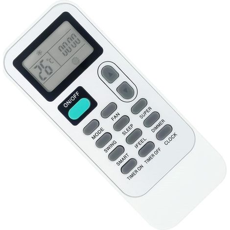 Télécommande d ' Alimentation pour climatiseurs DG11J1 01 avec Batterie Longue durée, écran LCD et télécommande de Circuit Intelligent (1/5)