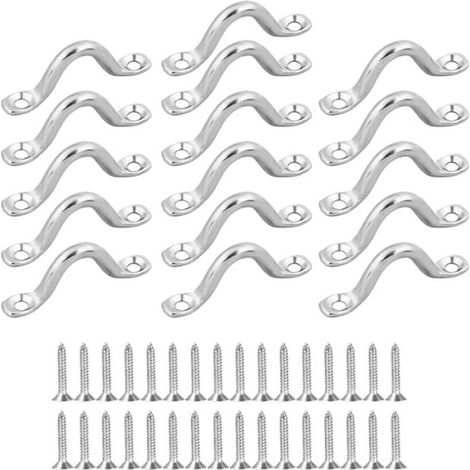 royaluxe - Lot de 16 chevilles d'ancrage pour dessus de bateau, pont avec vis (1/5)
