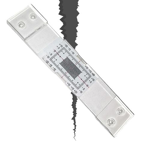 Rissüberwachung, Winkelrissüberwachung, Präzisionsrissmessgerät, Rissmessinstrument zur Überwachung von Wandverformungen und Rissen