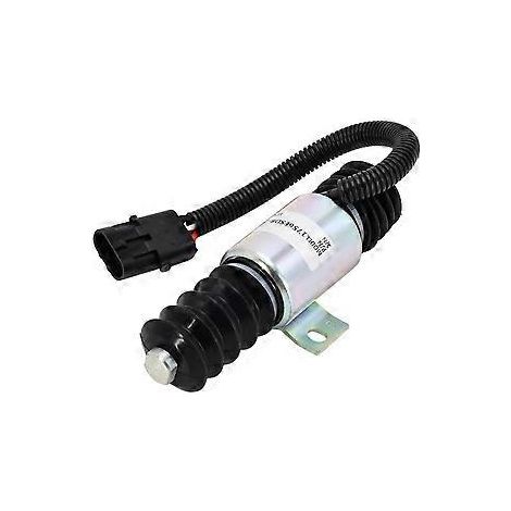 24-V-Abschaltmagnetventil 11033954 für Radlader L120B, L120C, L150, L150C, L180, L90B, L90C, L180C