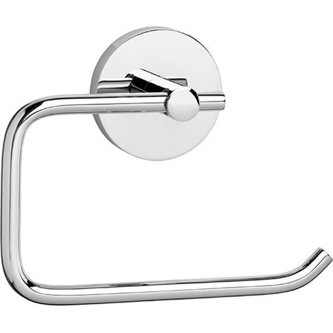 Porta rotolo da parete senza coperchio serie nexos - fissaggio incollo o viti