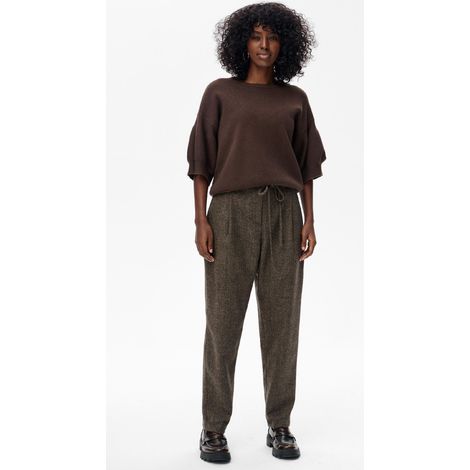 Pantalones de mujer Halinka Light Chocolate talla 40 (1/4)