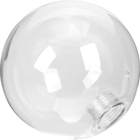 Abat-Jour Verre Transparent G9 Globe Rond 4.72 Pouces Couvercle Lampe Luminaire Intérieur (1/5)