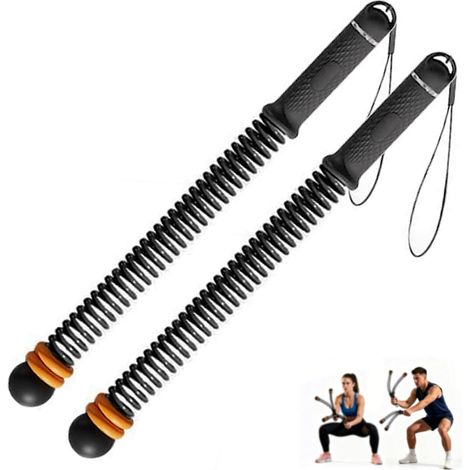 Cordes de combat lestées sans corde, cordes de combat sans fil, robustes et portables pour salle de sport à domicile, équipement d'entraînement portable pour la musculation (1/5)