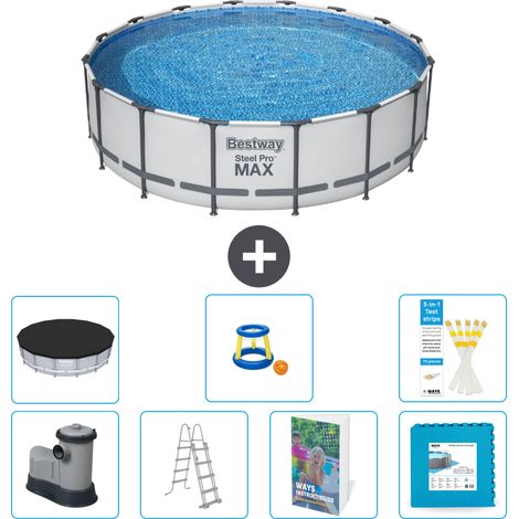 Bestway Bestway Steel Pro MAX Ronde - 488x122 cm - 8-pièces S570 (1/4)