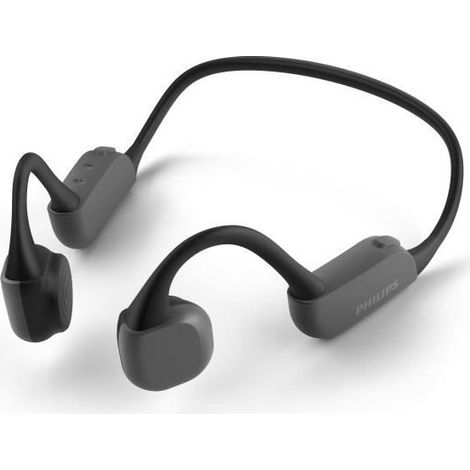 Philips TAA6606BK/00 écouteur/casque Sans fil Minerve Sports Bluetooth Noir (1/4)