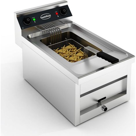 Friteuse Electrique à Poser 9 kW - 1 ou 2 Cuves 12 L - Combisteel (1/3)