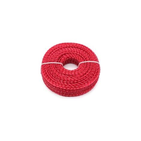 Fil nylon pour débroussailleuse 3,0 mm - Longueur 56 m - Compatible têtes de coupe 2/4 lignes (1/5)