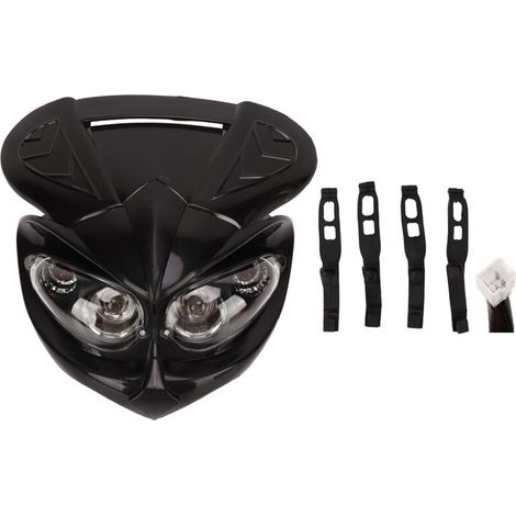 [Faros de moto] Dual 12V para CRF Pit Dirt Bike motocross, luz de cruce y carretera, kit de reemplazo (1/4)
