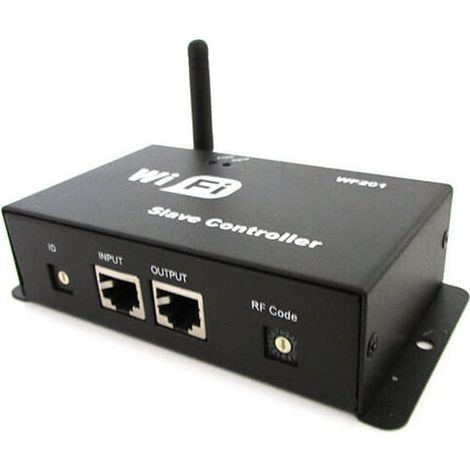 WiFi Multi Point Controller WF201 Slave Centralina Figli Ripetitore Wireless Per Led RGB Interfaccia Con Iphone Android