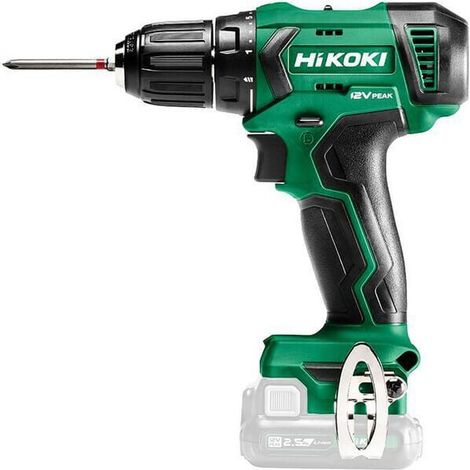 Trapano avvitatore 12V PEAK - HIKOKI - DS12DAW4Z - mandrino automatico 10mm 36Nm