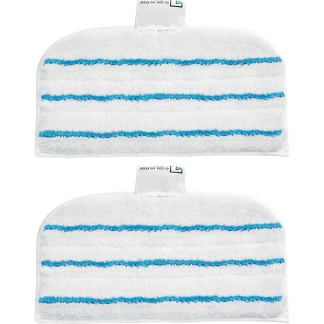 2Pcs Lingettes pour Black et Decker Balais Vapeur,Lingettes Microfibre pour Black et Decker Steam Mop FSM1630, FSM1616, FSMH13E5, FSM1321, FSM1605, FSMP20, FSM1620, FSM1621, FSM1630 (1/5)