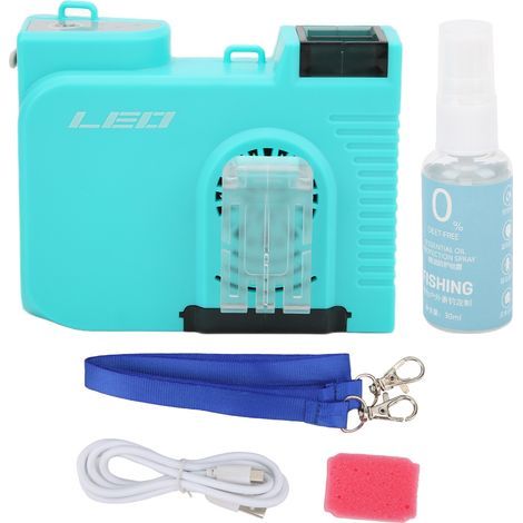 Ventilateur de Poche Silencieux pour Pêche Randonnée Camping Rafraîchisseur d'Air Portable (1/5)