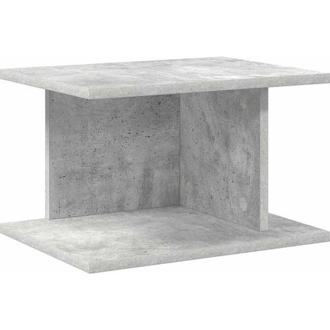 Bedside Table Concrete Grey 40 x 30 x 25 cm Engineered Wood vidaXL