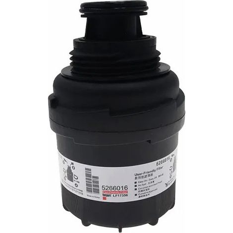 Engine oil filter element for ISF2.8 van 5266016 LF17356 (1/4)