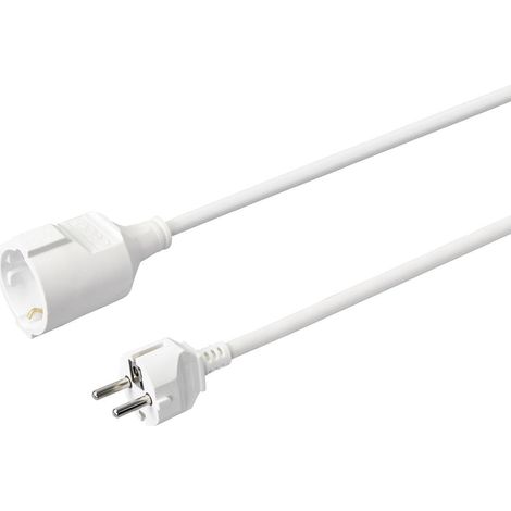 Sygonix SY-4872642 Alimentazione Prolunga 16 A Bianco 10.00 m H05VV-F 3G 1,5 mm² (1/3)
