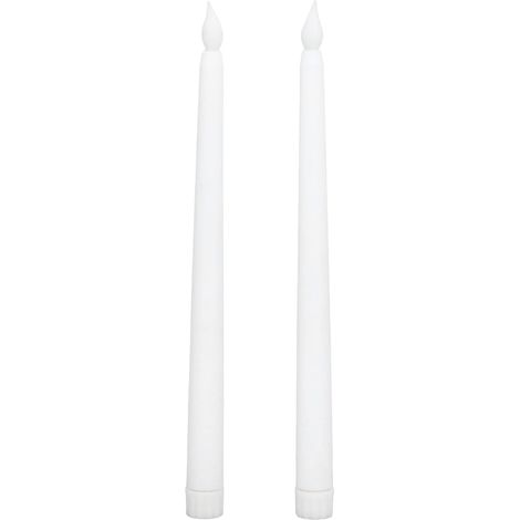 LED Spitzkerzen romantische flammenlose Kerzenständer für