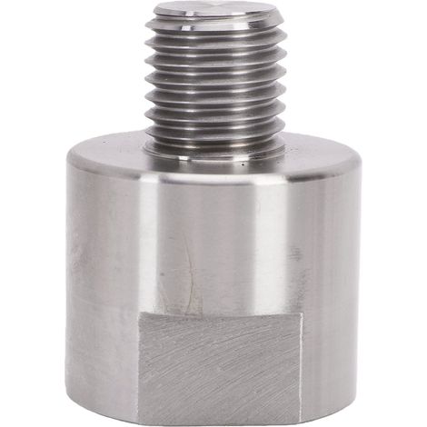 Adaptateur de broche pour tour à bois, adaptateur de filetage de mandrin, plateau en acier 1-1/4-8 à 1 pouce. (1/5)