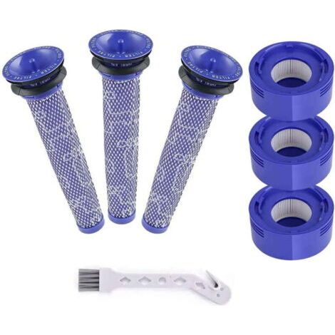 Lot de 7 filtres pour aspirateur Dyson V8, filtres pour animaux-AquaForge (1/5)