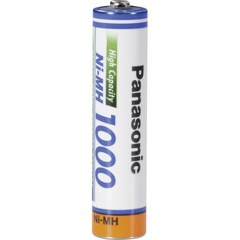 Panasonic Pile rechargeable LR3 (AAA) NiMH 1000 mAh 1.2 V 1 pc(s) Q662501