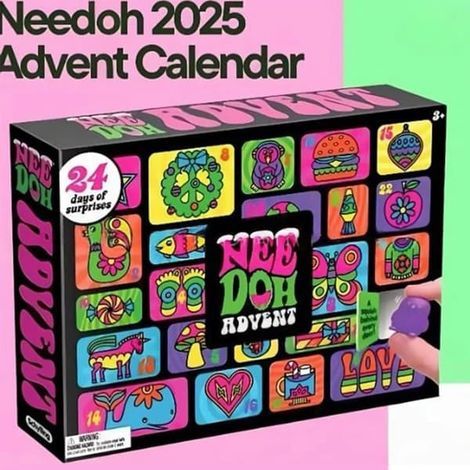 Needoh Adventskalender 2026 – Lustige Stressbälle und Überraschungen