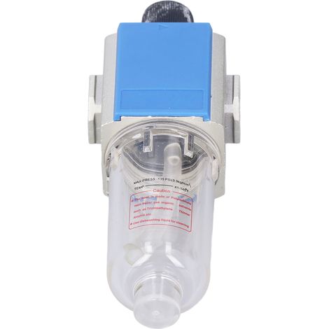 Luftkompressor-Schmiergerät, pneumatischer Filter, Wasser-Öl-Abscheider, 0,05–0,9 MPa, 75 cm³ Becherkapazität, GL200-06 PT1/8 (1/5)