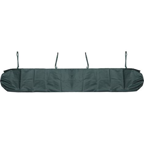 Borsa portaoggetti impermeabile per verande e tende da sole, lunga 2 metri, protezione dagli agenti atmosferici contro polvere e umidità, verde. (1/5)