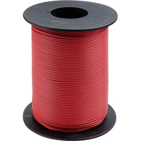 Donau Elektronik 119-10 Litze 1 x 0.14 mm² Rot 100 m (1/3)